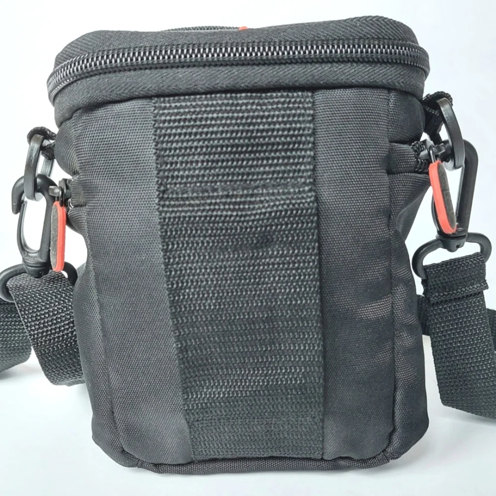NWOT Case Logic Camera Bag Black w/ Red Accents Adj Strap Multiple Pockets